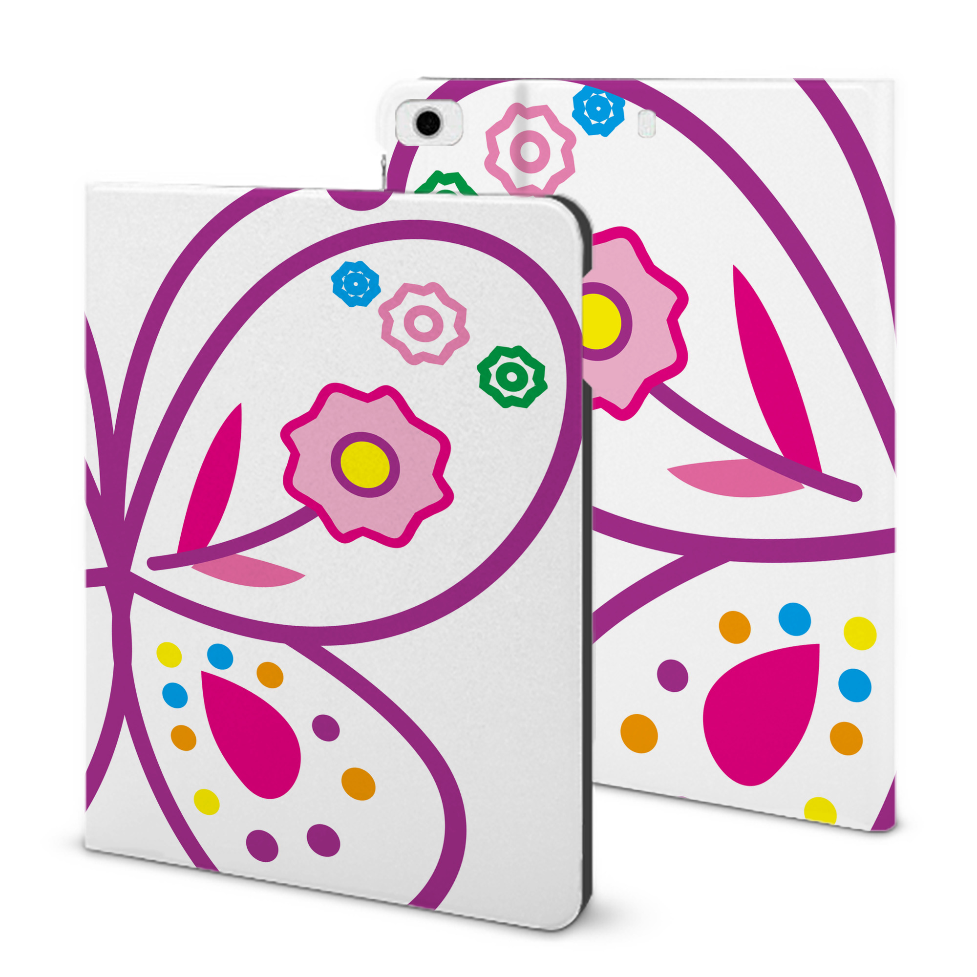 （画像用） Hello Kitty ハローキティ IPad ケース ブック型 PUレザー TPU 耐衝撃 軽量 薄型 ペン収納なし 全面保護 IPad 各モデル対応